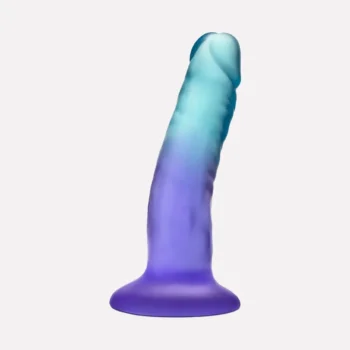 Blush B Yours Morning Dew 5in Suction Cup Sapphire Dildo