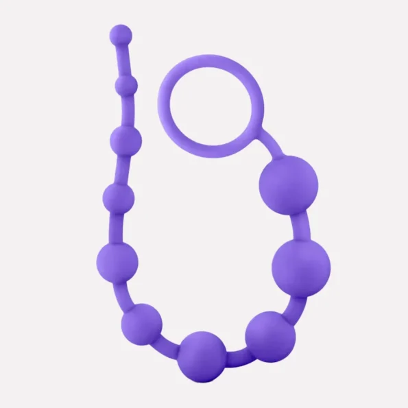 Blush Luxe Body-Safe Silicone Anal 10 Beads