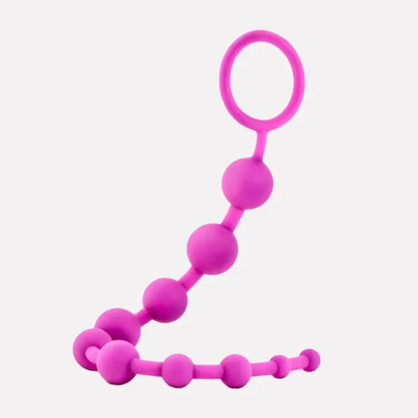 Blush Luxe Body-Safe Silicone Anal 10 Beads