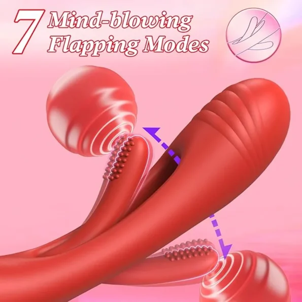 Bora Tapping G-spot Rabbit Vibrator – Triple Stim Pleasure