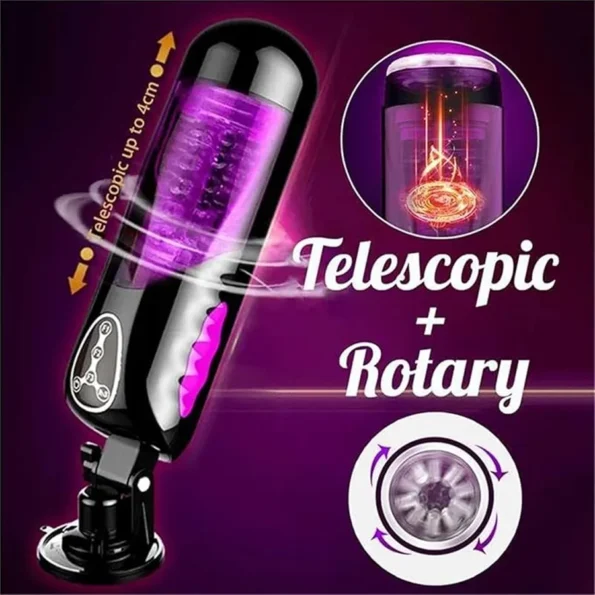Easy.love First-Class Telescopic Male Masturbator