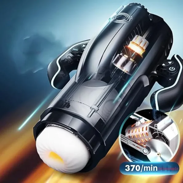 Leten Bermuda Storm Hand-held Telescopic Male Masturbator