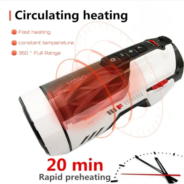 Leten Future Pro Automatic Telescopic Masturbator