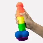 Multi-Color Realistic Large Size Dildo with Suction Cup 1