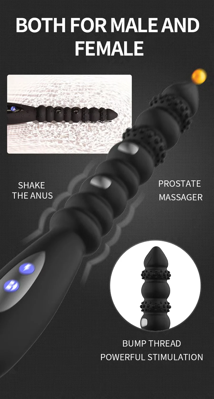 Wowyes MR.B R1 10 Vibrations Prostate Massager