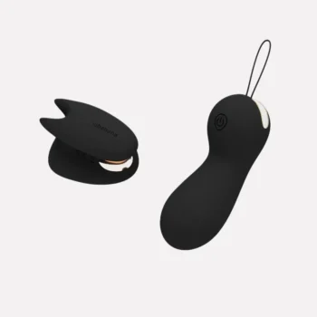 IOBANANA Finger Clip Vibrator with Remote Heat Control Jumping Egg