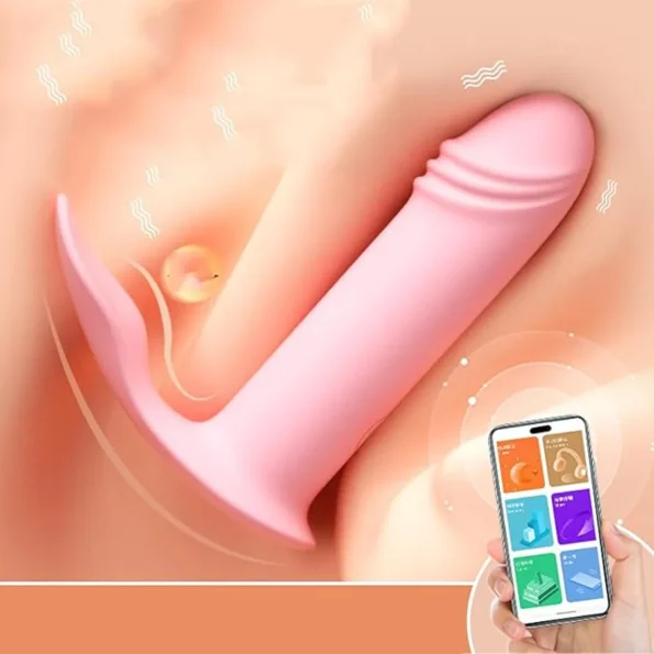 LILO Little Girl Wearable AI App-Controlled Vibrator for Dual Pleasure
