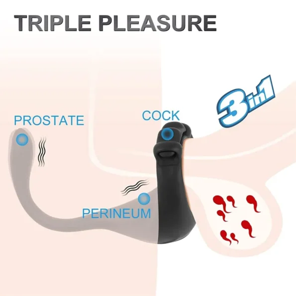 Magic Finger Remote Control Vibrating Prostate Massager