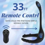 Magic Finger Remote Control Vibrating Prostate Massager 1