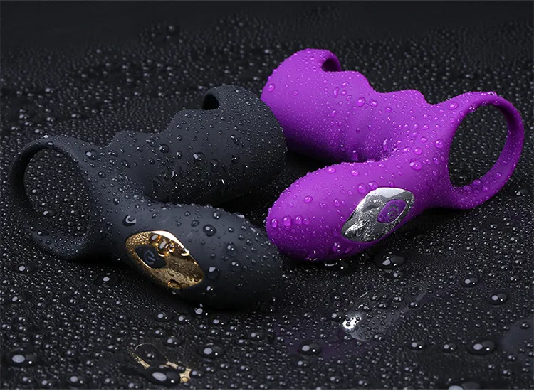 OMYSKY Dual Vibrating Silicone Delay Cock Ring