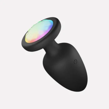 RUBY 10 Light-Up LED Vibrating Remote Butt Plug