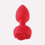 Rose LED Vibrating Butt Plug Relaxing Anales Trainer 2