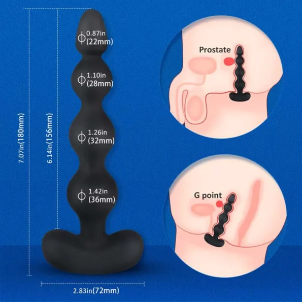 S-HANDE Andrew Remote Beaded Prostate Massager
