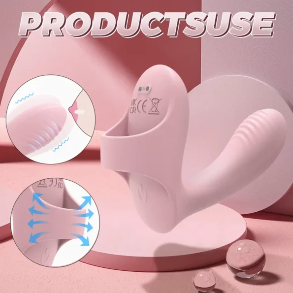 SHD Dual Motor 9 Frequency Finger Vibrator