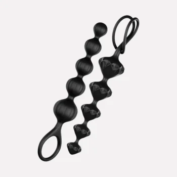 Satisfyer Love Beads Dual-Texture Silicone Anal Trainer