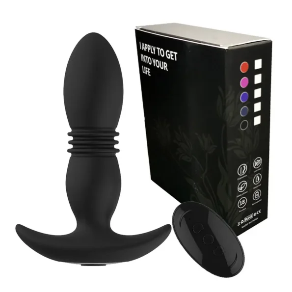 Wistone Remote Control Thrusting Anal Plug with Heat