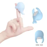YY HORSE Whale Compact Fingertip Vibrator Clit Stimulator 1