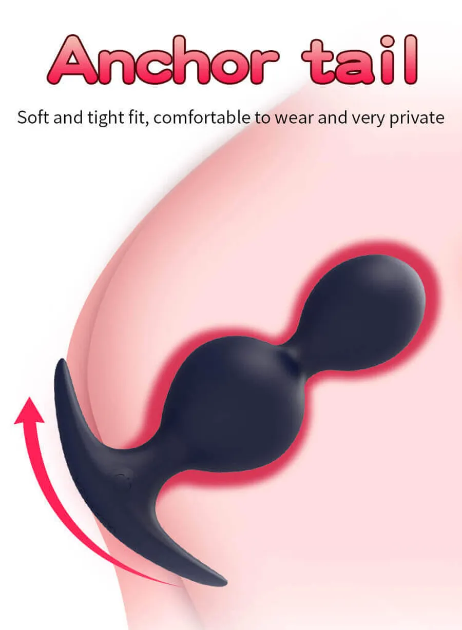 Yunman Petal Remote Control Wearable Anal Beads Plug