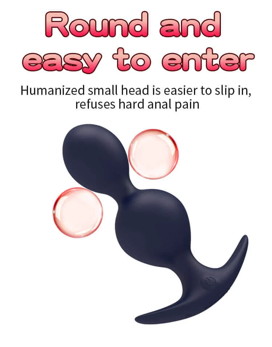 Yunman Petal Remote Control Wearable Anal Beads Plug